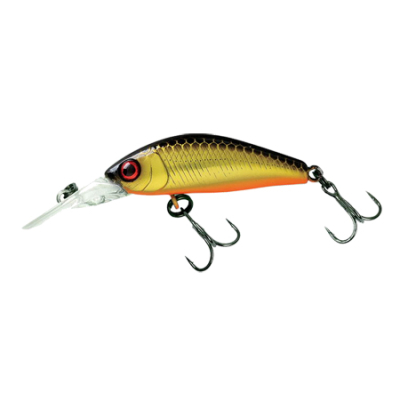 Воблер Jackall Diving Chubby Minnow 35SP цв. Hl Gold&Black