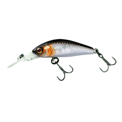 Воблер Jackall Diving Chubby Minnow 35SP цв. Hl Silver&Black