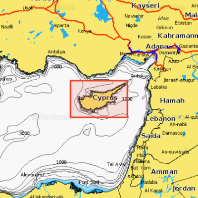Карта Navionics Cyprus 5G515S2