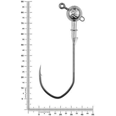 Призёр джиг-головка Stinger Eye Jig 22 гр, кр-к VD-074 №8/0, 3 шт/уп