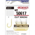 Крючок Owner Cut Madai gold №1 10шт