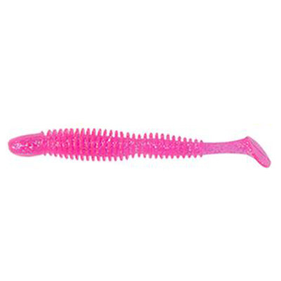 Силиконовая приманка Reins Bubbring Shad 4" цв. #317 Pink Silver