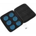 Поводочница-органайзер Flagman Soft Rig Case & Accessories Case 6 Eva Spools 27x22x3см