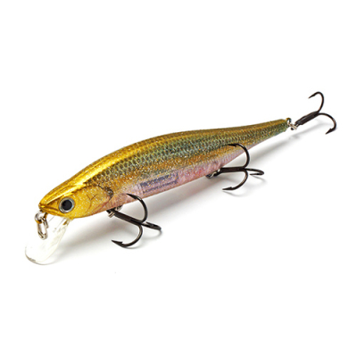 Воблер Lucky Craft Lightning Pointer 110XR-179 Flake Flake Golden Sexy Minnow