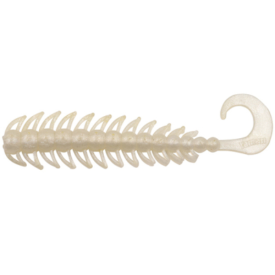 Силиконовая приманка Yaman Ruff 5" цвет #28 - Pearl (уп. 5 шт.)