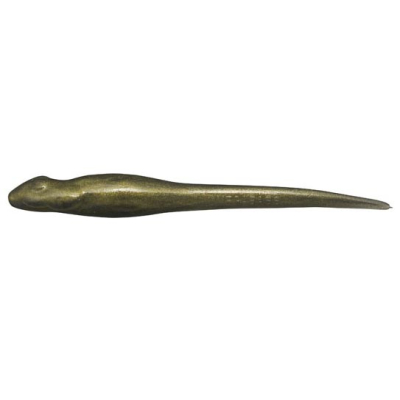 Силиконовая приманка Megabass Honjikomi Hazedong 4.0" цв. Smoke Solid/Gold Pearl