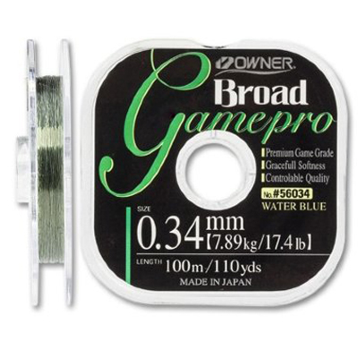 Леска Owner Broad Game Pro blue 100м 0,32мм 6,3кг