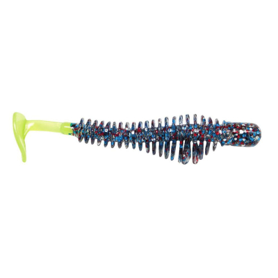 Мягкие приманки B Fish & Tackle Pulse-R Paddle Tail 2.45" - Firecracker/Chart tail