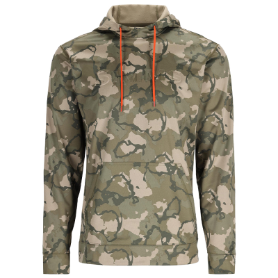 Толстовка Simms Challenger Fishing Hoody, Regiment Camo Olive Drab, XL