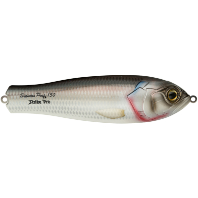 Блесна колеблющаяся Strike Pro Salmon Profy 115, 115 мм, 45 гр, Тройник, цвет: C501F Herring (PST-03A#C501F/C501F) (9931320)