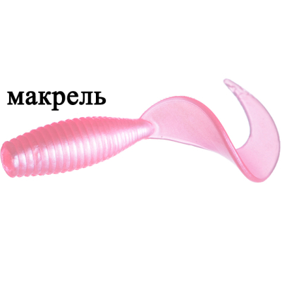 Твистер Flagman Moon 1" цв. pearly pink 20pc macrell