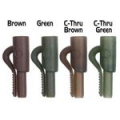 Клипса для грузил Gardner Covert Lead Clips C-Thru Brown (12шт) CLCCB