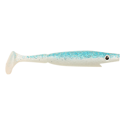Силиконовая приманка Strike Pro Piglet Shad 8.5, 85 мм, 4 гр цв. Baby Blue Shad (SP-172F#C011)