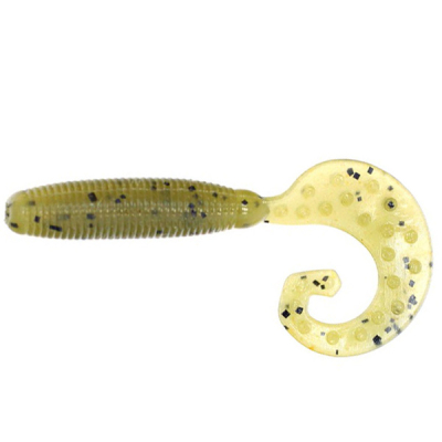 Силиконовая приманка Reins Fat G Tail Grub 3" цв. #001 Watermelon Seed