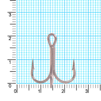 Крючок тройник Kaida CRANE Treble HookTeflonTreated H332 #5 28шт