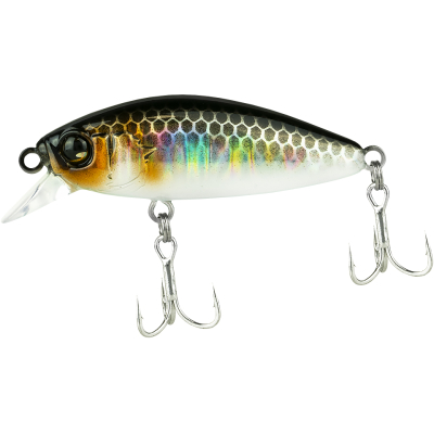 Воблер Jackall Abbey Minnow 38SF цв. hl silver & black