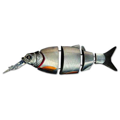 Воблер Izumi Shad Alive 5 section white fish 145 DD Suspending цв. 9