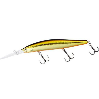 Воблер Daiwa Steez Minnow 110FMR (110mm/13.7gr.) цвет C BK.GLD