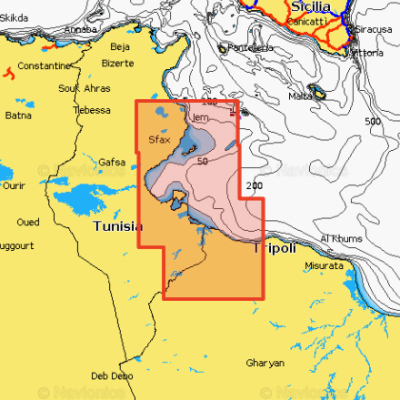 Карта Navionics Hunays-Az-Zawiyah 5G324S
