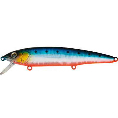 Воблер Strike Pro Flash Minnow 85, 85 мм, 8,6 гр. цвет: A234-SBO-LU Blue Back Silver OB Fluo (9931927)