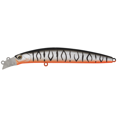 Воблер Strike Pro Top Water Minnow 90, 90 мм, 10,2 гр. цвет A243ES Grey Shadow Mat Tiger