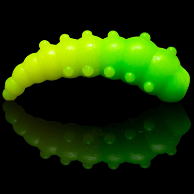 Силиконовая приманка Soorex Pro Major 42mm цв. #306 Chartreuse/Lemon Cheese 6pcs.