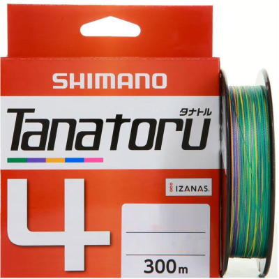 Шнур PE - Shimano PL-F74R TANATORU 4 300m 5C 4.0 (30.7kg.)