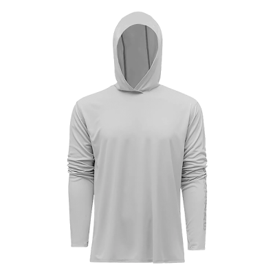 Худи Grundens Tough Sun Hoodie, Oyster, 3XL