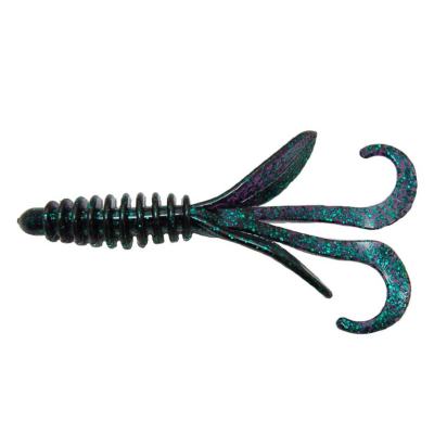 Силиконовая приманка Gene Larew Baby Hoodaddy 3" цв. #48 JUNEBUG