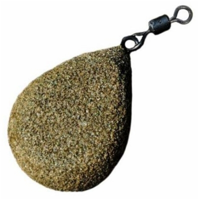 Грузила Korda Textured Flat Pear Swivel 2.5oz TFPS25*