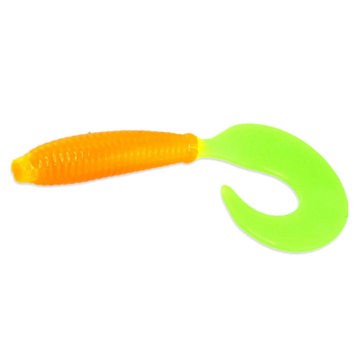 Силиконовая приманка Milmax Головастик 2.5" цв. 015 морковка (uv)