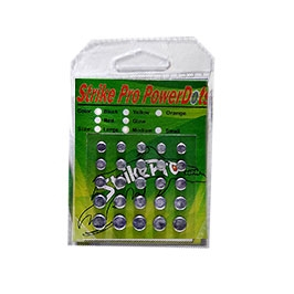Power Dots STRIKE PRO Свинцовые наклейки для воблеров (размер S от 0,04до 0,11гр.) 25шт