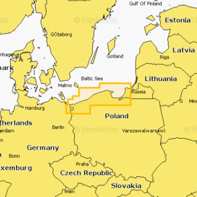Карта Navionics Kolobrzeg 5G340S