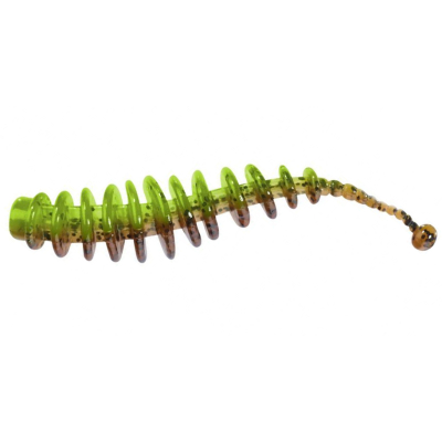 Силиконовая приманка Balzer Shirasu Perch Dancer Floating 7см цв. Green Pumpkin (уп.5 шт) (13654 607)