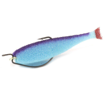 Поролоновая рыбка Lex Classic Fish 12 OF2 BLPB (синее тело/фиолетовая спина/красный хвост)
