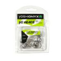 Джиг-головка Yoshi Onyx Jig Bros Футбольный мяч, вес 10.5гр, 5 шт. (крючок Gamakatsu)