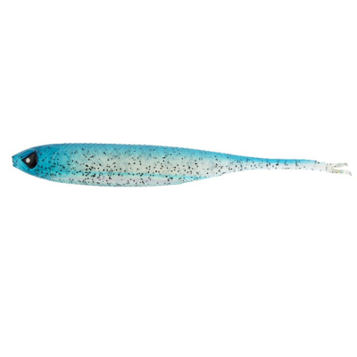 Виброхвосты Lucky John 3D Series Makora Split Tail 5.0" цв. 002 4шт.