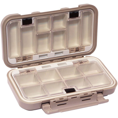 Коробка-раскладушка Kosadaka TB-S01-GRY, 16*9*4.5см для мелочей/мушек, герметичная, серая