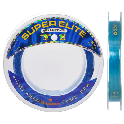 Леска Trabucco Super Elite Super Tournament, Light Blue 150m - 0.255mm 8.44kg