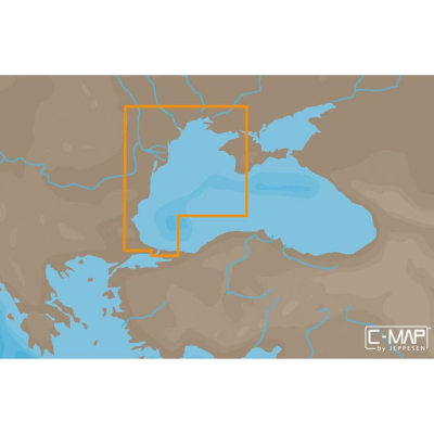Карта C-MAP Lowrance EM-N120 "Западная часть Черного моря"