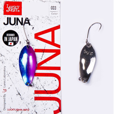 Блесна колеблющаяся Lucky John Juna 30мм 2.5гр. цв. 033