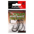 Крючки Azura Long Offset Worm Hook №3/0 4шт