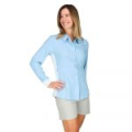 Рубашка Simms Women's BiComp LS Shirt, L, Faded Denim