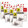 Застежки Lucky John Pro Series Crosslock 002 5х7шт. набор