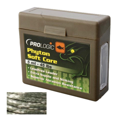 Лидкор Prologic Phyton SC 5m 35lb Camo Sinking Soft Core без метал 44716