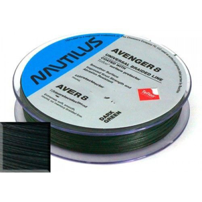 Шнур Nautilus Avenger 8 Teflon Green d-0.10 5.8кг 135м*