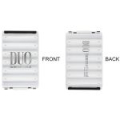 Коробка для приманок DUO Revers Lure Case 120 #White/Silver Logo