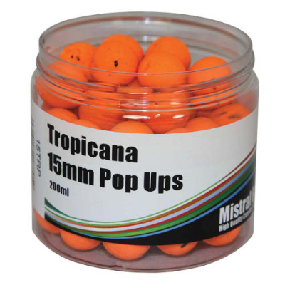 Бойлы Mistral Baits Pop-Up 15mm 200ml Tropicana 15TRP (тропикана)
