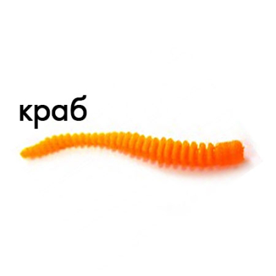 Мягкая приманка Trout Zone Ripper 2,5" оранжевый краб