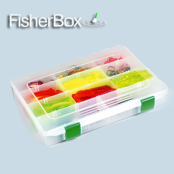 Коробка рыболова FisherBox 250 (255мм x 188мм x 39мм)